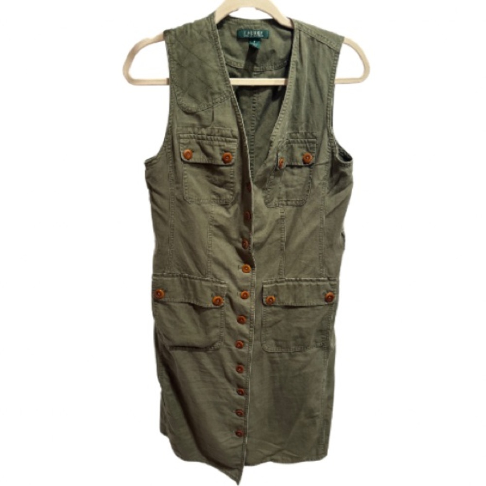 Lauren by Ralph Lauren Army Dress